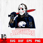 South Alabama Jaguars Jason Voorhees Horror Halloween Svg Eps Dxf Png File, NCAA svg, Digital Download, Instant Download