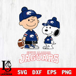 South Alabama Jaguars Peanuts Snoopy Friends Football SVG DXF EPS PNG FILE,Snoopy File Cut, NCAA Digital Download,Instant Download,Christmas Silhouette