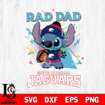 South Alabama Jaguars Stitch Rad Dad SVG DXF EPS PNG FILE, NCAA File Cut,Digital Download,Instant Download