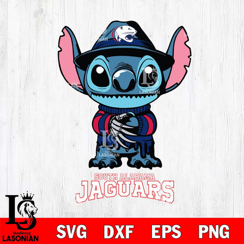 South Alabama Jaguars Stitich Freddy Krueger Svg Eps Dxf Png File, NCAA svg, Digital Download, Instant Download