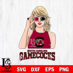 South Carolina Gamecocks And Taylor Swift Fan Svg Eps Dxf Png File, Digital Download, Instant Download
