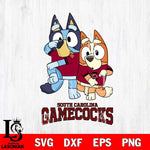 South Carolina Gamecocks Bluey Chilli Dance Mode Svg Eps Dxf Png File, Digital Download, Instant Download