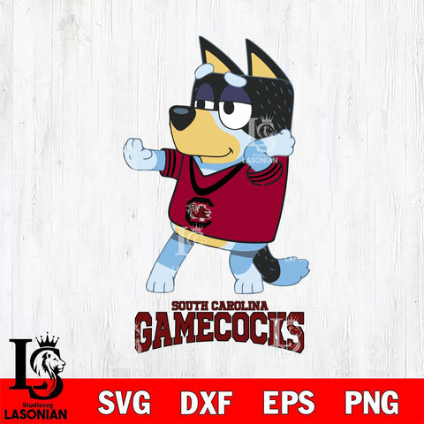 South Carolina Gamecocks Bluey Dad Dance Svg Eps Dxf Png File, Digital Download, Instant Download