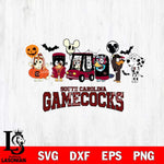 South Carolina Gamecocks Bluey Halloween Svg Eps Dxf Png File, Digital Download, Instant Download