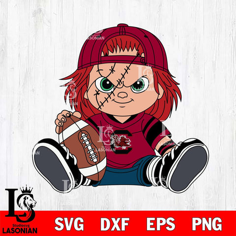 South Carolina Gamecocks Chucky Horror 11 Svg Eps Dxf Png File, NCAA svg, Digital Download, Instant Download