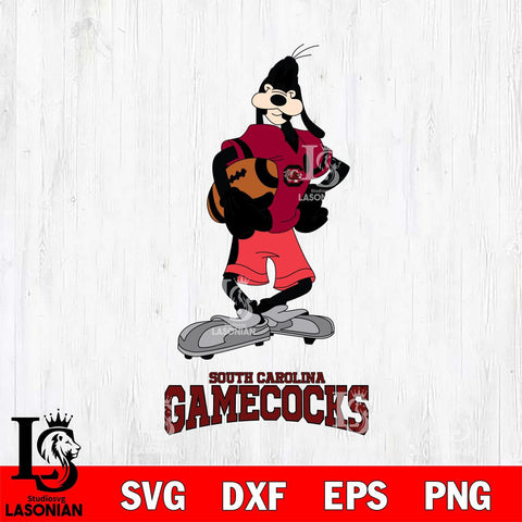 South Carolina Gamecocks Goofy Player SVG DXF EPS PNG FILE,NCAA svg ,Football Digital Download,Instant Download, Silhouette