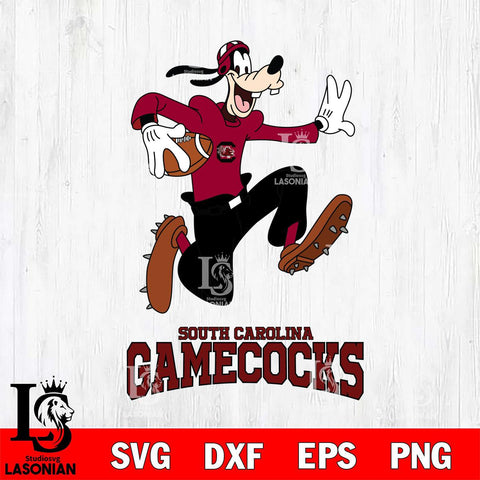South Carolina Gamecocks Goofy rugby Sport SVG DXF EPS PNG FILE,NCAA svg ,Football Digital Download,Instant Download, Silhouette