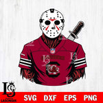South Carolina Gamecocks Jason Voorhees Horror 4 Svg Eps Dxf Png File, NCAA svg, Digital Download, Instant Download