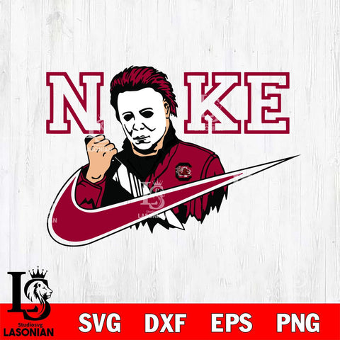 South Carolina Gamecocks Michael Myers Nike Svg Eps Dxf Png File, Digital Download, Instant Download