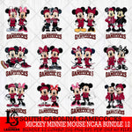 South Carolina Gamecocks Mickey Minnie Mouse NCAA Bundle 12 Svg Eps Dxf Png File, Bundle NCAA svg , File Cut , Digital Download , Instant Download, Cut Svg Files