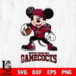 South Carolina Gamecocks Mikey Mouse Disney, Svg Eps Dxf Png File, Digital Download