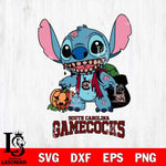 South Carolina Gamecocks Stitch Zombie Svg Eps Dxf Png File, NCAA svg, Digital Download, Instant Download