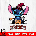 South Carolina Gamecocks Stitch witch Svg Eps Dxf Png File, NCAA svg, Digital Download, Instant Download