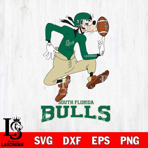 South Florida Bulls Goofy Circus Football SVG DXF EPS PNG FILE,NCAA svg ,Football Digital Download,Instant Download, Silhouette