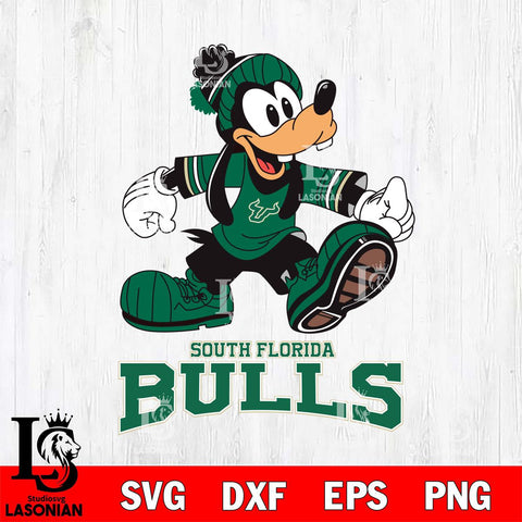 South Florida Bulls Goofy Cool Sport SVG DXF EPS PNG FILE,NCAA svg ,Football Digital Download,Instant Download, Silhouette