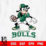South Florida Bulls Goofy Disney, Svg Eps Dxf Png File, Digital Download