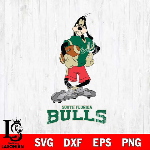 South Florida Bulls Goofy Player SVG DXF EPS PNG FILE,NCAA svg ,Football Digital Download,Instant Download, Silhouette