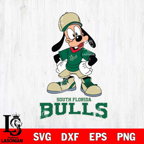 South Florida Bulls Goofy Sport SVG DXF EPS PNG FILE,NCAA svg ,Football Digital Download,Instant Download, Silhouette