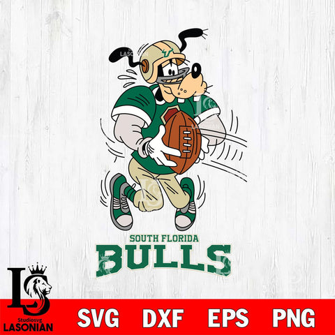South Florida Bulls Goofy Sport Football SVG DXF EPS PNG FILE,NCAA svg ,Football Digital Download,Instant Download, Silhouette