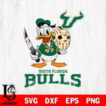 South Florida Bulls Jason Voorhees 12 Svg Eps Dxf Png File, Digital Download