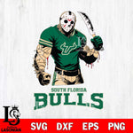 South Florida Bulls Jason Voorhees Svg Eps Dxf Png File, Digital Download