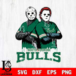 South Florida Bulls Jason Voorhees 8 Svg Eps Dxf Png File, Digital Download
