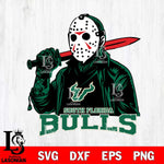 South Florida Bulls Jason Voorhees Horror 12 Svg Eps Dxf Png File, NCAA svg, Digital Download, Instant Download