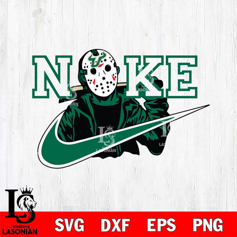 South Florida Bulls Jason Voorhees Nike Svg Eps Dxf Png File, Digital Download, Instant Download