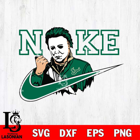 South Florida Bulls Michael Myers Nike Svg Eps Dxf Png File, Digital Download, Instant Download