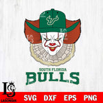 South Florida Bulls Pennywise Horror Sport 12 Svg Eps Dxf Png File, Digital Download
