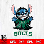 South Florida Bulls Stitch Ghost Svg Eps Dxf Png File, NCAA svg, Digital Download, Instant Download
