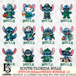 South Florida Bulls Stitch Horror Bundle 12 SVG Svg Eps Dxf Png File, NCAA svg, Digital Download, Instant Download