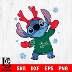 South Florida Bulls Stitch Santa Christmas Svg Eps Dxf Png File, Digital Download, Instant Download