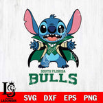 South Florida Bulls Stitch Vampire halloween Svg Eps Dxf Png File, NCAA svg, Digital Download, Instant Download
