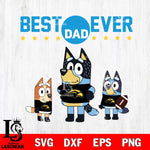 Southern Miss Golden Eagles Best Dad Ever , father day , Bluey NCAA Svg Eps Dxf Png File, Digital Download, Instant Download