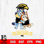 Southern Miss Golden Eagles Bluey & Bingo 3 Svg Eps Dxf Png File, NCAA svg, Digital Download, Instant Download