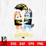 Southern Miss Golden Eagles Bluey Chilli Dance Svg Eps Dxf Png File, Digital Download, Instant Download
