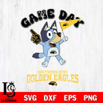 Southern Miss Golden Eagles Bluey Game Day Svg Eps Dxf Png File, Digital Download, Instant Download