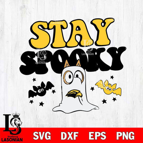 Southern Miss Golden Eagles Bluey Halloween Stay Spooky Svg Eps Dxf Png File, Digital Download, Instant Download