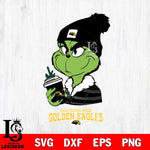 Southern Miss Golden Eagles Boujee Grinch Christmas Cut Files Cricut, Svg Dxf Eps Png file, Digital download , Silhouette