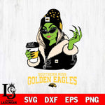 Southern Miss Golden Eagles Boujee Grinch Girls Christmas Cut Files Cricut, Svg Dxf Eps Png file, Digital download , Silhouette