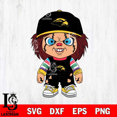 Southern Miss Golden Eagles Chucky Football Horror Halloween Svg Eps Dxf Png File, NCAA svg, Digital Download, Instant Download