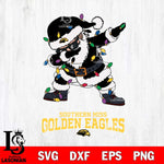 Southern Miss Golden Eagles Dabbing Santa Claus Ugly Christmas Svg dxf eps png pdf file,NCAA svg,Digital Download,Cricut file
