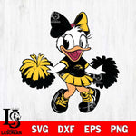Southern Miss Golden Eagles Daisy Duck Cheerleader Svg Eps Dxf Png File, NCAA svg, Digital Download, Instant Download