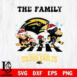 Southern Miss Golden Eagles Family Bluey Christmas Svg Eps Dxf Png File, Digital Download