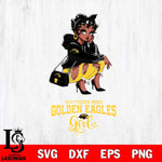 Southern Miss Golden Eagles Fashion Black Fan Girl Betty Boop, Svg Eps Dxf Png File, Digital Download