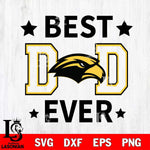 Southern Miss Golden Eagles Father Day Best Dad Ever Svg Eps Dxf Png File, Digital Download, Instant Download