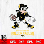 Southern Miss Golden Eagles Goofy Disney, Svg Eps Dxf Png File, Digital Download