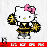 Southern Miss Golden Eagles Hello Kitty Cheerleader 11 Svg Eps Dxf Png File, Digital Download, Instant Download