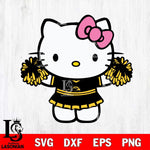 Southern Miss Golden Eagles Hello Kitty Cheerleader 9 Svg Eps Dxf Png File, Digital Download, Instant Download